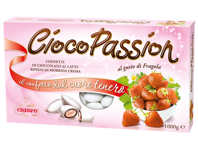 Crispo Confetti Ciocopassion alla Fragola Senza Glutine (Gluten Free) 1 kg