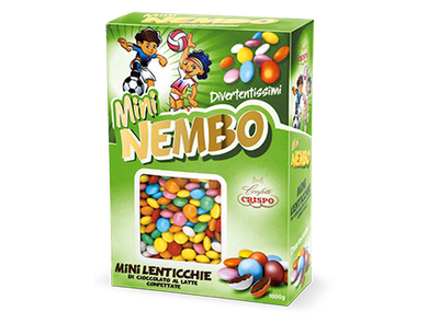 Crispo Confetti al Cioccolato Mini Nembo Tipo Smarties Senza Glutine (Gluten Free) 1 Kg