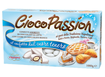 Crispo Confetti Ciocopassion Tradizione Napoletana Senza Glutine (Gluten Free) 1 kg Crispo Confetti Ciocopassion Tradizione Napoletana Senza Glutine (Gluten Free) 1 kg