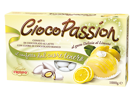 Crispo Confetti Ciocopassion Delizia al limone Senza Glutine (Gluten Free) 1 kg