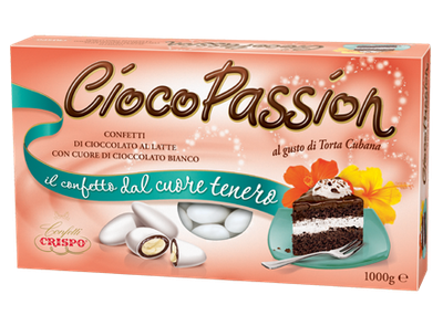 Crispo Confetti Ciocopassion Torta Cubana Senza Glutine (Gluten Free) 1 kg