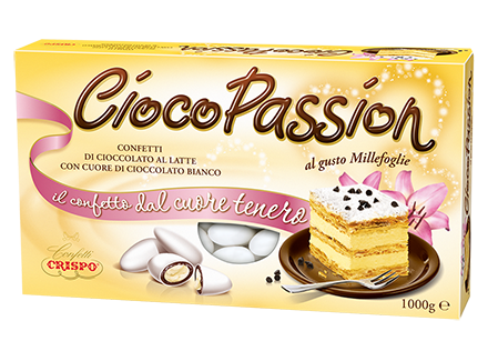 Crispo Confetti Ciocopassion Millefoglie Senza Glutine (Gluten Free) 1 kg