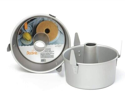 Decora Stampo Chiffon Cake in Alluminio Anodizzato Dimensioni cm 25 x h 11