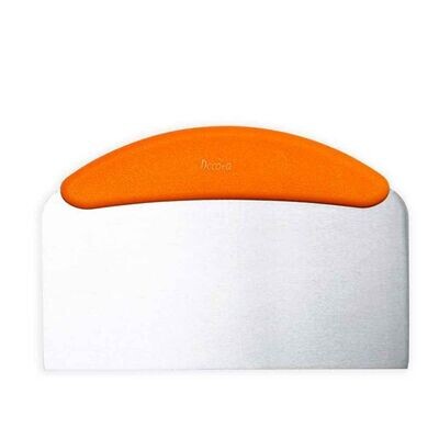 Decora Spatola Decorativa Grande con Lama Liscia in Acciaio Inox 22,5 x 11 cm