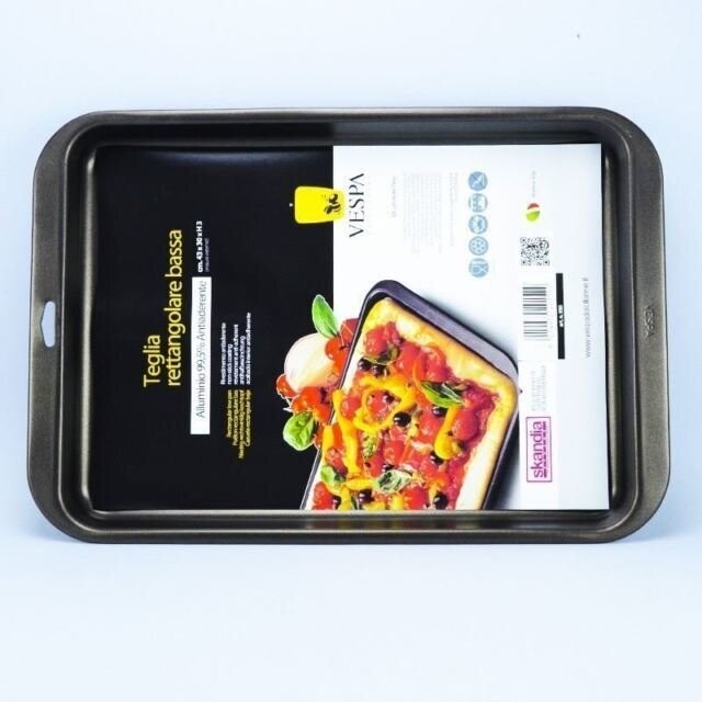 Vespa Teglia Rettangolare Bassa cm 44x33x3