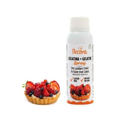 Gelatina Spray Lucidante per Dolci e Crostate di Frutta 125 ml Decora