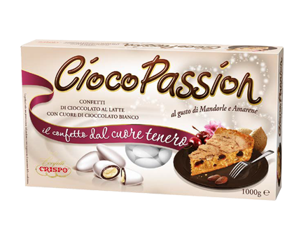 Crispo Confetti Ciocopassion Mandorle e Amarene Senza Glutine (Gluten Free) 1 kg