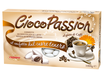 Crispo Confetti Ciocopassion al Caffè Senza Glutine (Gluten Free) 1 Kg