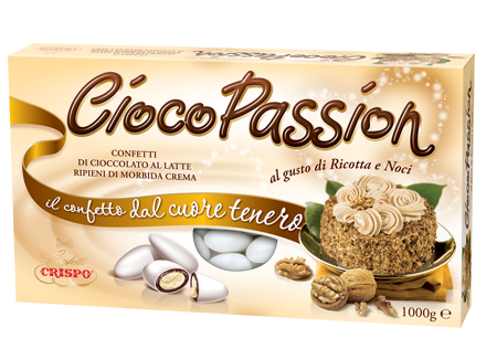Crispo Confetti Ciocopassion Ricotta e Noci​ Senza Glutine (Gluten Free) 1 kg