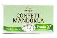 Crispo Confetti Mandorla Pelata 37/37 Bianca Senza Glutine (Gluten Free) 1 kg