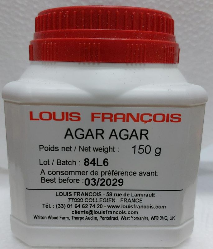 Louis Francois Agar Agar in Polvere 150 gr