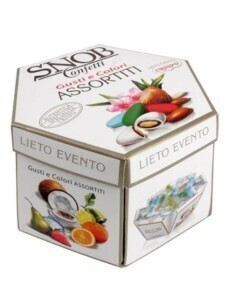 Crispo Confetti Snob Lieto Evento Gusti e Colori Assortiti Senza Glutine (Gluten Free) 500 Gr