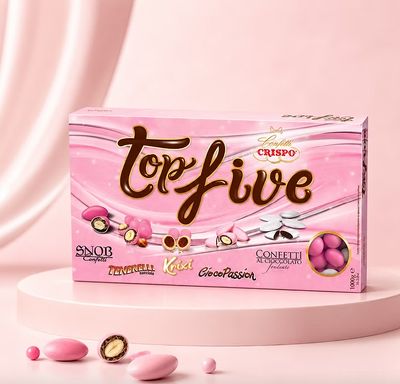 Crispo Confetti ​Top Five Rosa