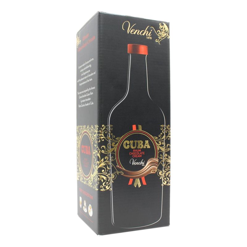 Venchi Cuba Rhum Cream 17% vol Gluten Free 70 cl