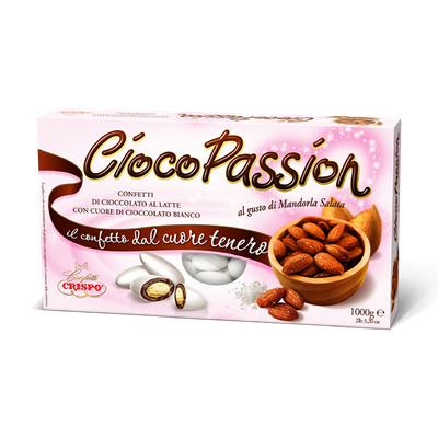 Crispo Confetti Ciocopassion Mandorla Salata Senza Glutine (Gluten Free) 1 kg