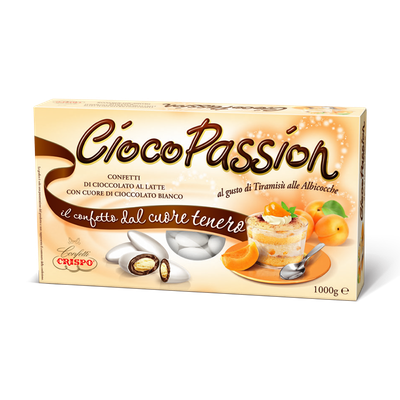 Crispo Confetti Ciocopassion Tiramisù alle Albicocche Senza Glutine (Gluten Free) 1 kg