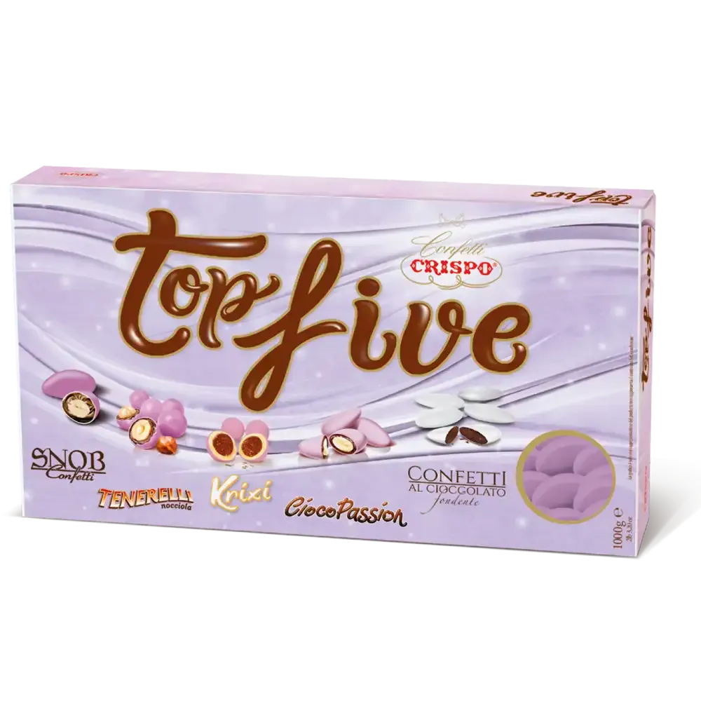 Crispo Confetti Top Five Lilla