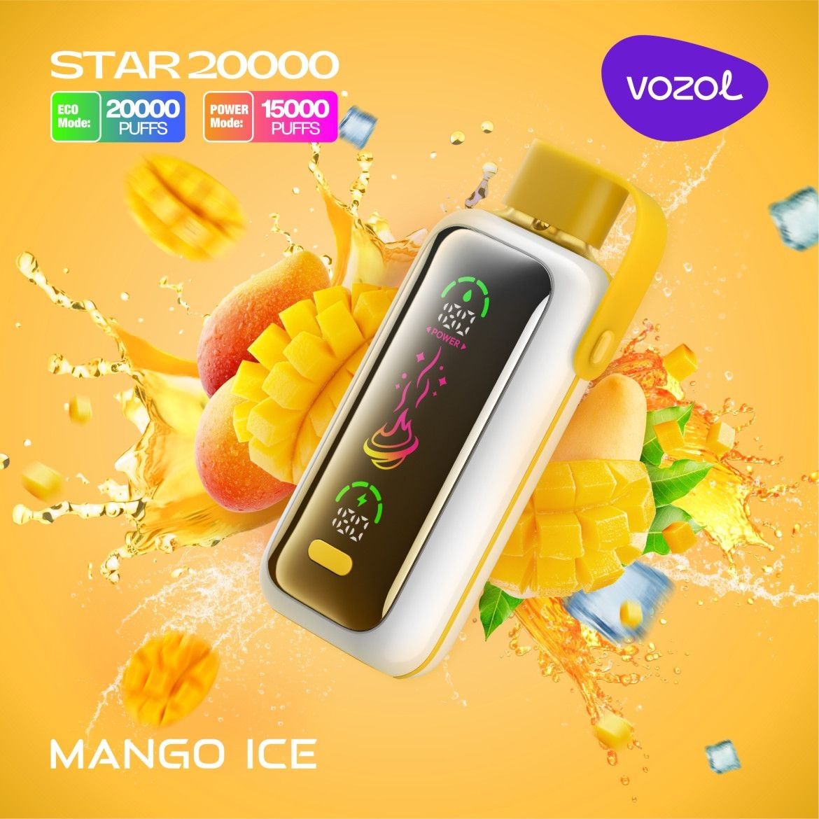 Mango ice