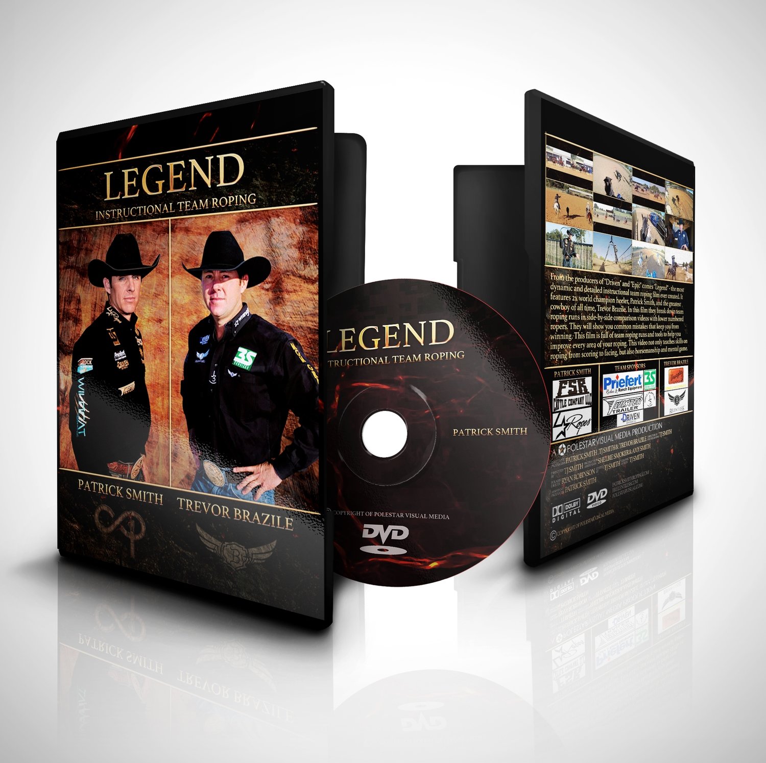 LEGEND Team Roping DVD  -  NEW LOWER PRICE!