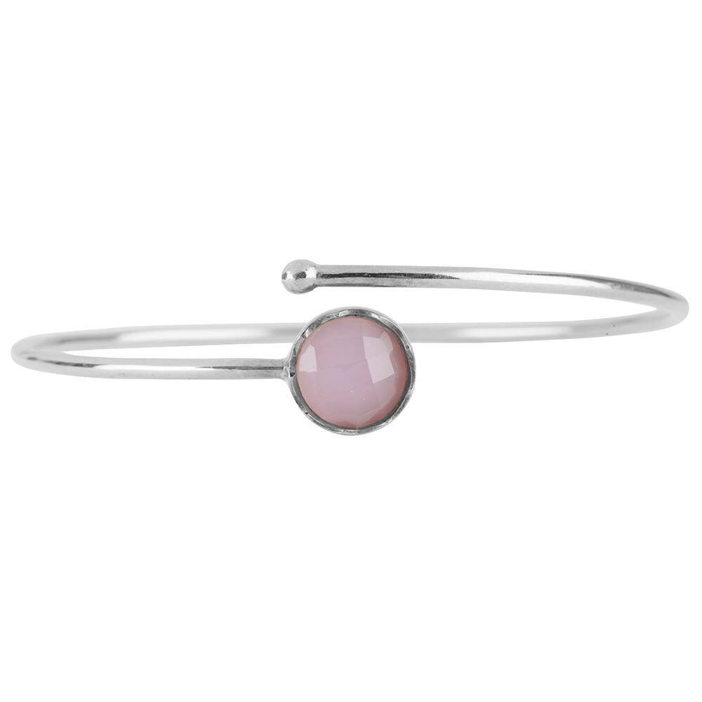 Zilveren armband met RozenKwarts