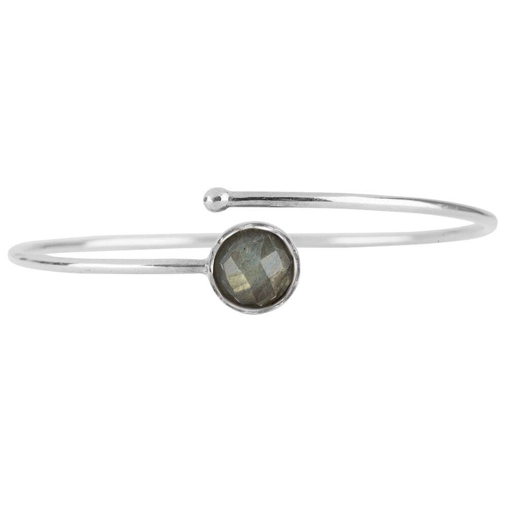 Zilveren armband met Labradoriet