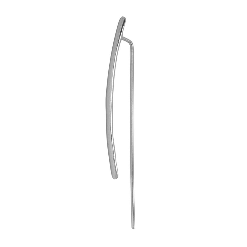 Adoria Geometrische oorbel zilver