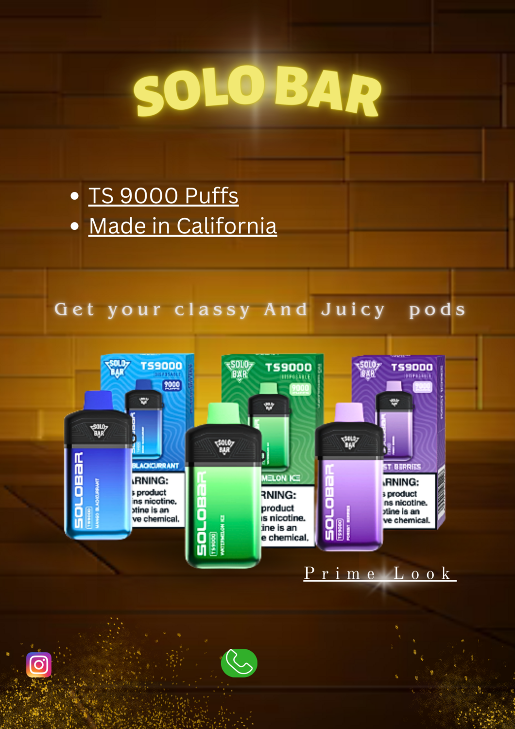 Solo Bar 9000 Puff
