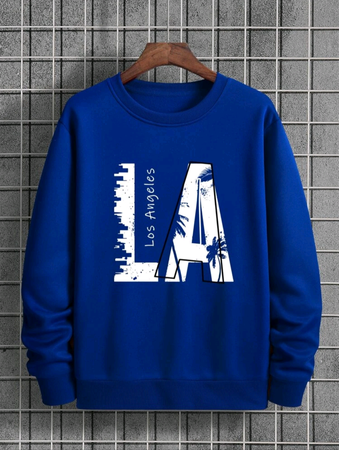 Men Letter Graphic Thermal Lined Sweatshirt