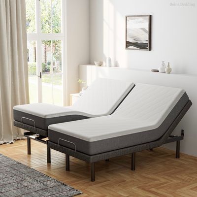 *NEW* - South Bay Elite Adjustable Base - w/ Voice Command, LED Under Bed Lighting, Wall Glide, Massage, Wireless Remote, &amp; More!