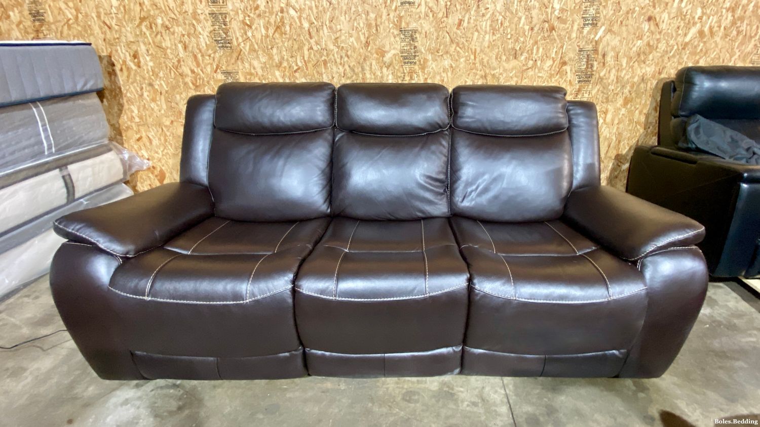 Gilman Creek - Harvey - Leather - Power Reclining Sofa w/ Power Headrests