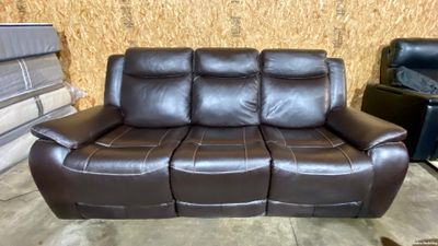 Gilman Creek - Harvey - Leather - Power Reclining Sofa w/ Power Headrests