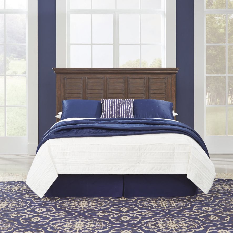 Homestyles Southport Queen Headboard Dark Weathered Finish
