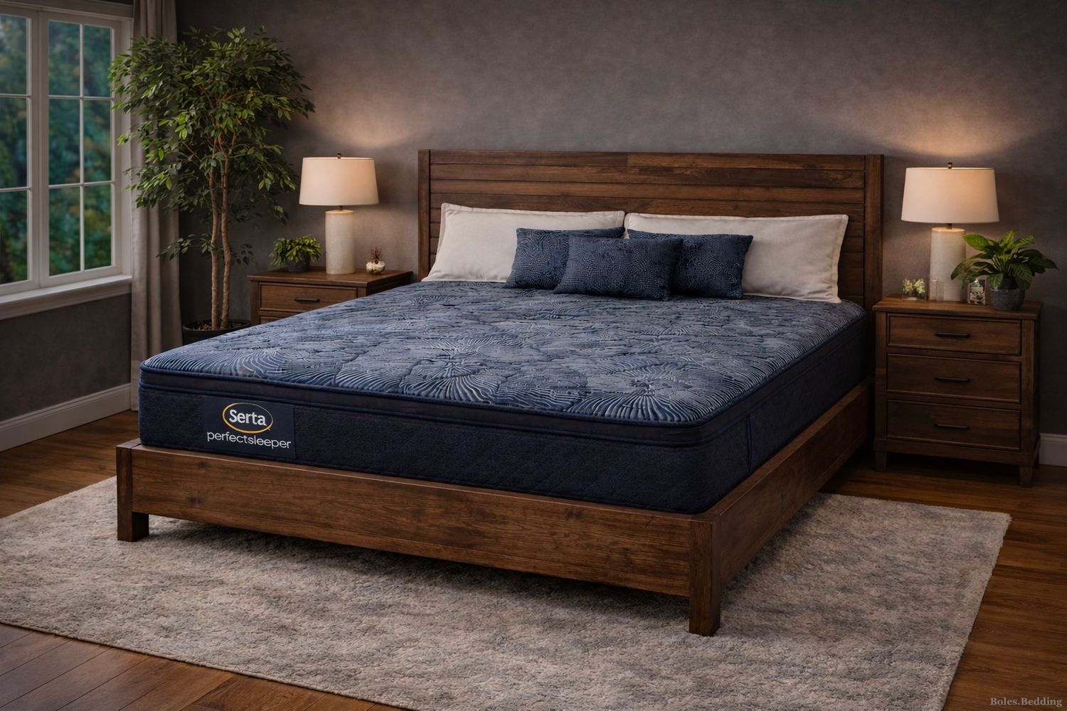 Serta Perfect Sleeper Ultimate King Mattress 14.5" Firm Pillow Top Oasis Sleep+
