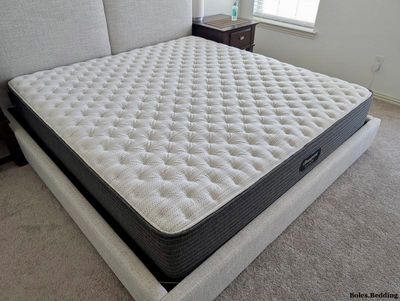 Beautyrest Silver BRS900 King Mattress 12" Medium Firm