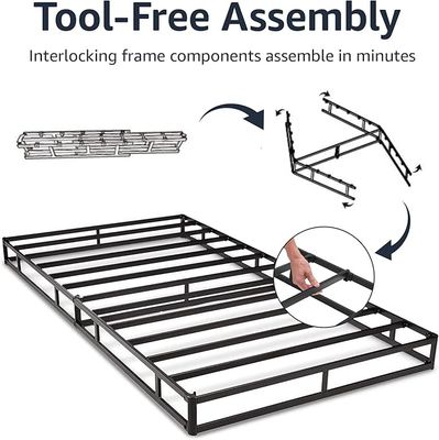 Amazon Basics Mattress Foundation Smart Box Spring Queen 7 Inch