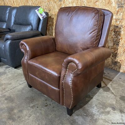 Noble House Cigar Recliner Club Chair 2-Tone Brown