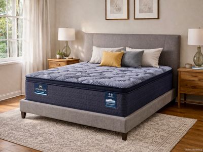 Serta Perfect Sleeper X Lexton 14.25” Medium Quilted Hybrid Pillow Top King Mattress