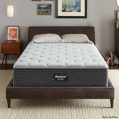 *NEW* - Beautyrest - Silver - BRS900 - Innerspring - Plush Pillow Top - 15.25” - Twin Mattress