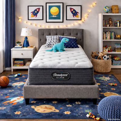 *NEW* - Beautyrest - Silver - BRS900 - Innerspring - Plush Pillow Top - 15.25” - Twin Mattress