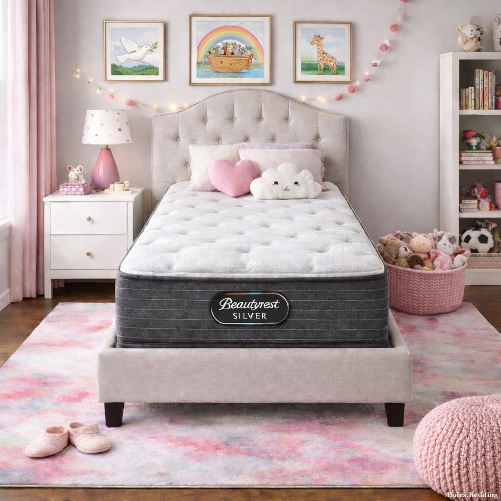 Beautyrest Silver BRS900 Twin Plush Pillow Top Mattress