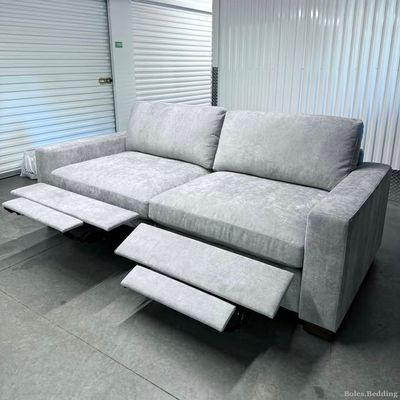 *NEW* - Henredon - Skye - Sofa w/ Power Extending Footrests - Gray