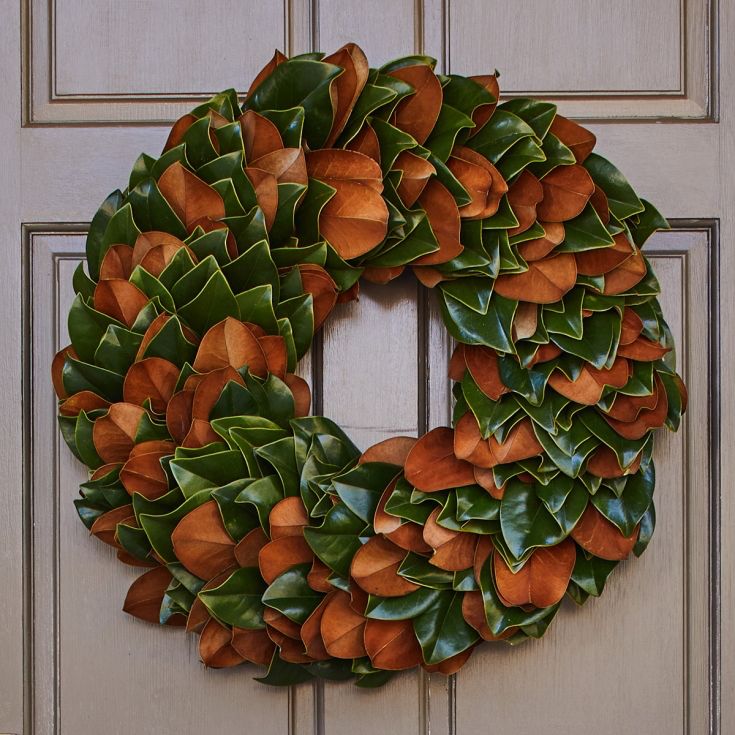 Green & Copper Wreath