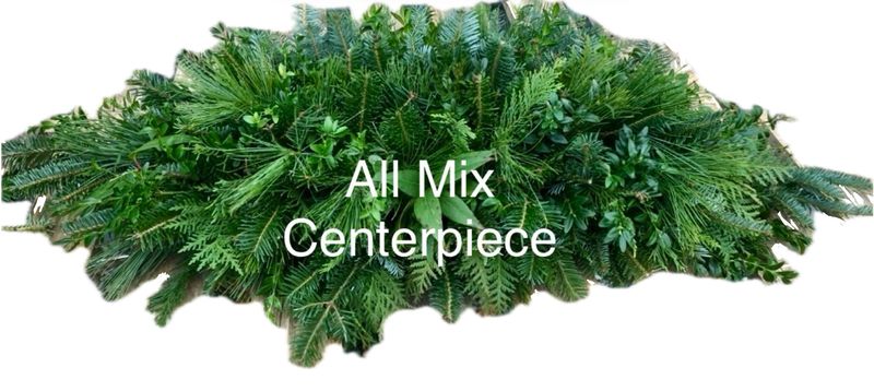 Mixed Greenery Centerpiece