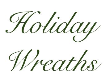 Fresh Holiday Wreaths