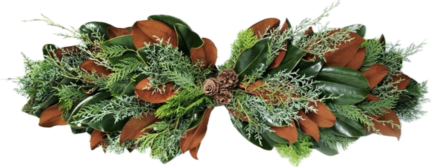 Fresh Bunches Mantle or Centerpiece