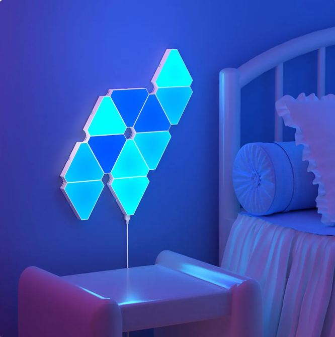 LED Triangular RGB Wall Lamp