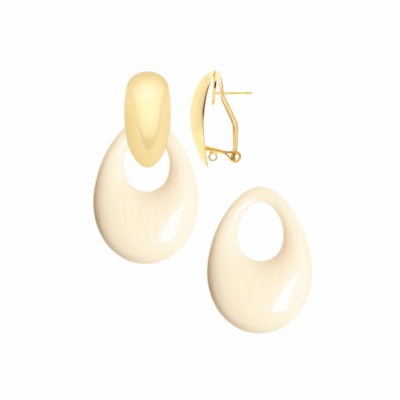 Earrings Ivory Drops