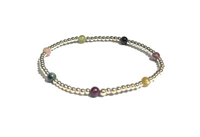 Jasper Seven Stones Bracelet