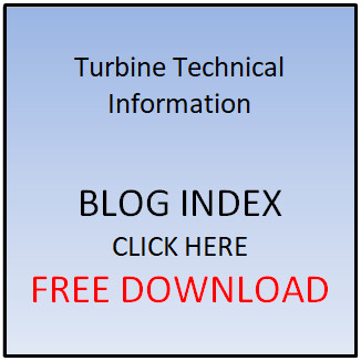 Turbine Technical Information - Index
