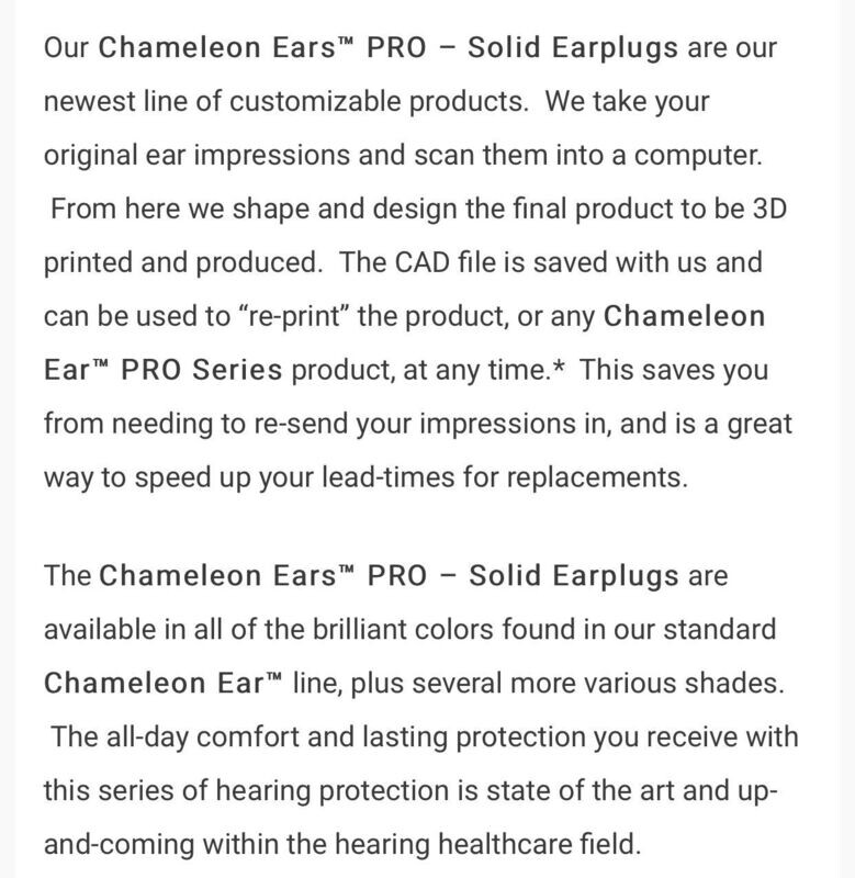 Custom Molded Hearing Protection ONLY done onsite